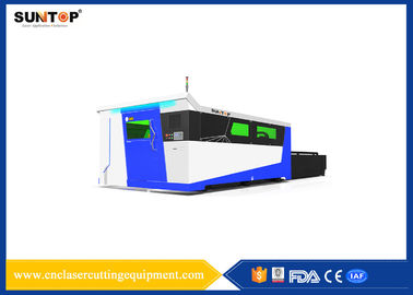 ประเทศจีน Fiber Laser Cutter Double Exchange Working Tables Full Seal Structure ผู้ผลิต