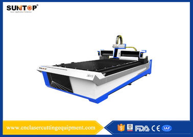 ประเทศจีน Aluminium Sheet Fiber Laser Cutting Machine 1000W Dual Drive Transmission ผู้ผลิต