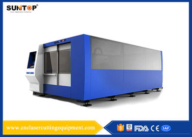 ประเทศจีน 2000W CNC Laser Cutting Equipment Dual Exchange Working Tables ผู้ผลิต