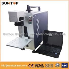 ประเทศจีน Bearing portable fiber laser marking machine small size desktop model ผู้ผลิต