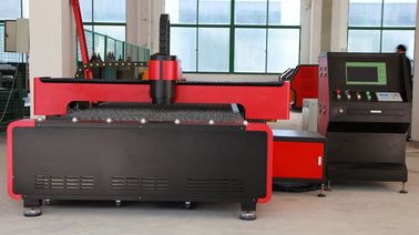 ประเทศจีน 500W Steel CNC Fiber Laser Cutting Machine , Cutting Size 1500 × 3000mm ผู้ผลิต