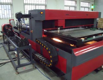 ประเทศจีน Metal Pipe and Round Tube 650 Watt  YAG Laser Cutting Machine for Metal Structure ผู้ผลิต