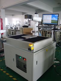 ประเทศจีน Professional 50W Metal Laser Marking Machine , Crossing Moving Working Table ผู้ผลิต