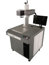 ประเทศจีน Portable Fiber Laser Marking Machine 20 W , Aluminum Alloy Gold Silver Marking ผู้ผลิต