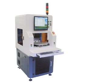 ประเทศจีน Customized Fiber Laser Marking Machine with Double - tray Automatic Marking ผู้ผลิต