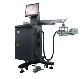 ประเทศจีน Movable CNC Laser Marking Machine with Marking range 200 * 200mm ผู้ผลิต