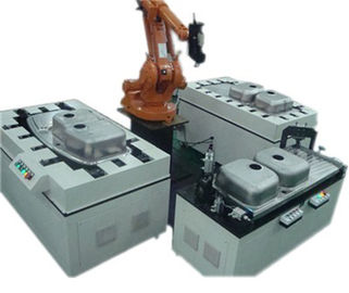 ประเทศจีน Automatic Laser Welding Machine with ABB Robot Arm for Stainless Steel Kitchen Sink ผู้ผลิต
