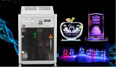 ประเทศจีน 4000HZ 3D Crystal Laser Inner Engraving Machine 220,000 dots / Minute Speed ผู้ผลิต