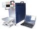 50w Portable Laser Marker, Fiber Laser Marking System For Lamps / Hardware Industry ผู้ผลิต